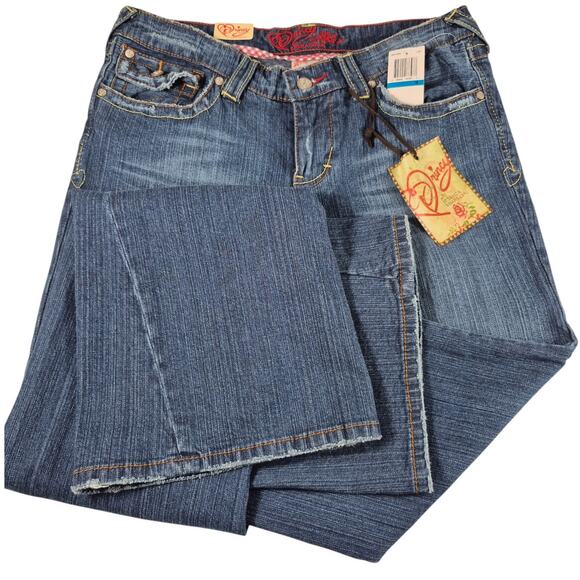 Jessica Simpson Quincy Bootcut Flare Flap Pocket Jeans NEW Women's 9 30 x 33 - Picture 2 of 3